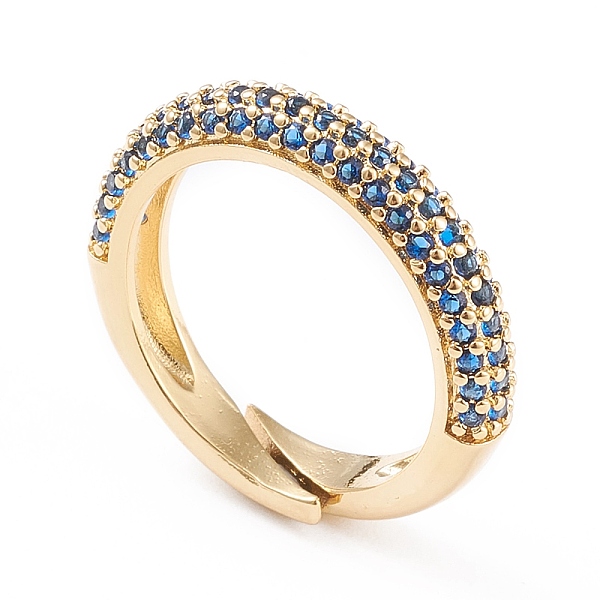 PandaHall Adjustable Brass Micro Pave Cubic Zirconia Cuff Rings, Open Rings, Long-Lasting Plated, Golden, Deep Sky Blue, Size 5, 16mm...
PandaHall Adjustable Brass Micro Pave Cubic Zirconia Cuff Rings, Open Rings, Long-Lasting Plated, Golden, Deep Sky Blue, Size 5, 16mm...