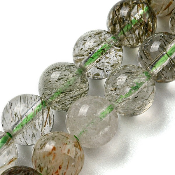 PandaHall Natural Green Rutilated Quartz Beads Strands, Round, 8mm, Hole: 1mm, about 51pcs/strand, 15.43''(39.2cm) Rutilated Quartz Round
PandaHall Natural Green Rutilated Quartz Beads Strands, Round, 8mm, Hole: 1mm, about 51pcs/strand, 15.43''(39.2cm) Rutilated Quartz Round