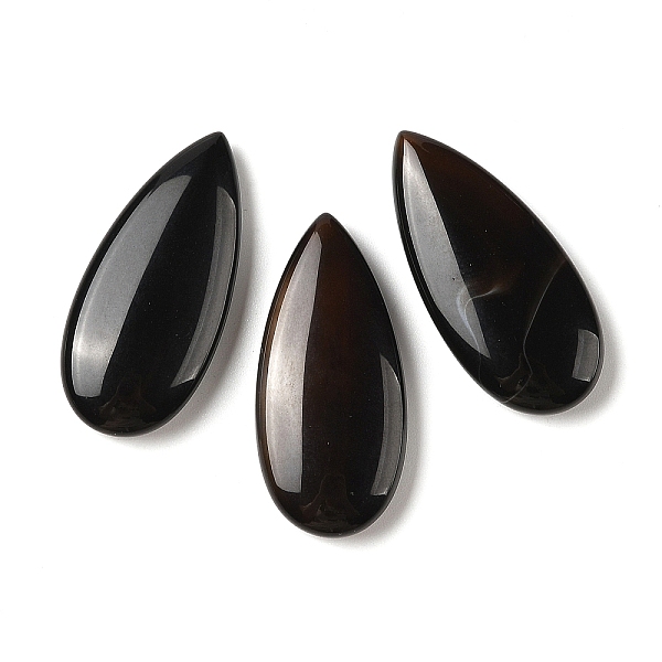 PandaHall Natural Black Agate Cabochons, Dyed & Heated, Teardrop, 39x18x7mm Black Agate Teardrop
PandaHall Natural Black Agate Cabochons, Dyed & Heated, Teardrop, 39x18x7mm Black Agate Teardrop
