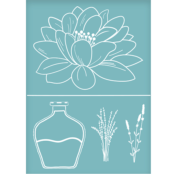 PandaHall Self-Adhesive Silk Screen Printing Stencil, for Painting on Wood, DIY Decoration T-Shirt Fabric, Floral, Sky Blue, 19.5x14cm...
PandaHall Self-Adhesive Silk Screen Printing Stencil, for Painting on Wood, DIY Decoration T-Shirt Fabric, Floral, Sky Blue, 19.5x14cm...