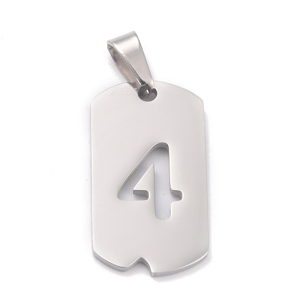PandaHall 304 Stainless Steel Pendants, Manual Polishing, Rectangle with Number, Rainbow, Stainless Steel Color, Num.4, 27.5x14.5x1.5mm...
PandaHall 304 Stainless Steel Pendants, Manual Polishing, Rectangle with Number, Rainbow, Stainless Steel Color, Num.4, 27.5x14.5x1.5mm...