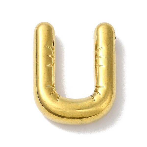 PandaHall Ion Plating(IP) 304 Stainless Steel Pendants, Letter Charm, Letter U, 19x15x5mm, Hole: 2mm 304 Stainless Steel Letter U
PandaHall Ion Plating(IP) 304 Stainless Steel Pendants, Letter Charm, Letter U, 19x15x5mm, Hole: 2mm 304 Stainless Steel Letter U