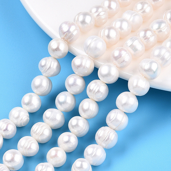 PandaHall Natural Cultured Freshwater Pearl Beads Strands, Potato, White, 8~9mm, Hole: 0.5mm, about 42~43pcs/strand, 13.31 inch~17.60 inch...
PandaHall Natural Cultured Freshwater Pearl Beads Strands, Potato, White, 8~9mm, Hole: 0.5mm, about 42~43pcs/strand, 13.31 inch~17.60 inch...