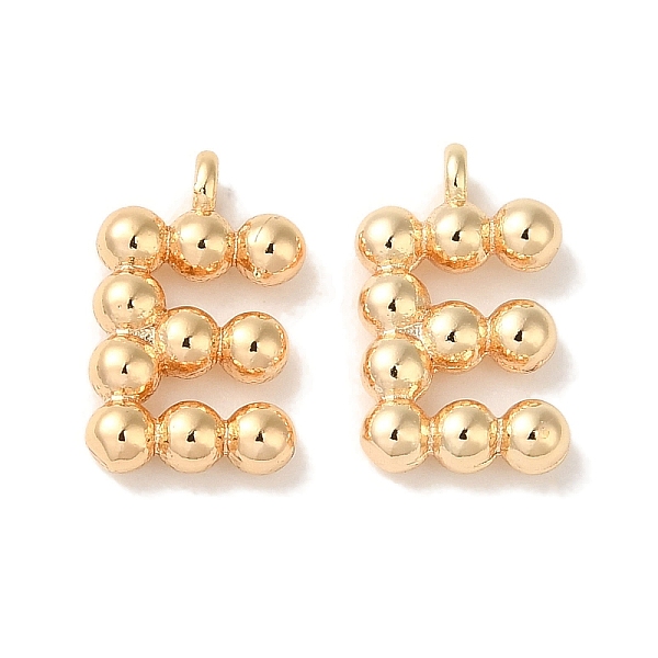 PandaHall Brass Pendants, Letter Charms, Real 18K Gold Plated, 13x7.5x2mm, Hole: 1mm Brass Letter E
PandaHall Brass Pendants, Letter Charms, Real 18K Gold Plated, 13x7.5x2mm, Hole: 1mm Brass Letter E