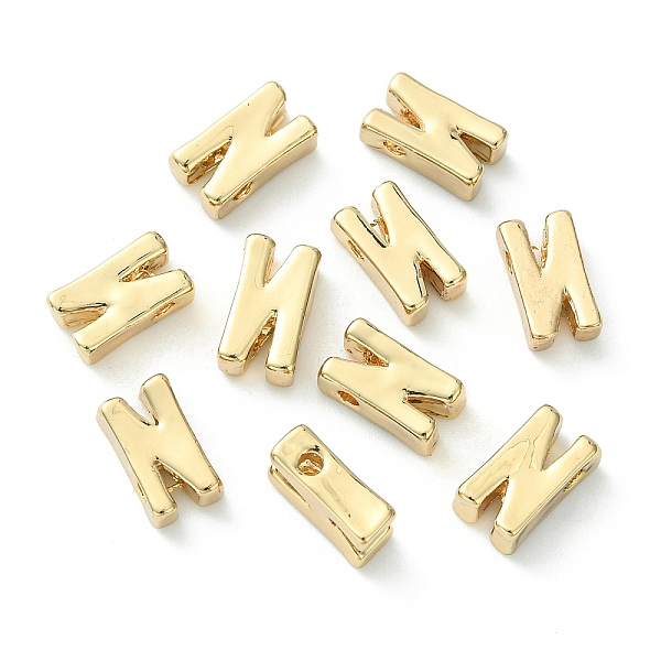 PandaHall Golden Plated Alloy Beads, Initial Letter, Letter.N, 10x3mm, Hole: 1.8mm Alloy Letter
PandaHall Golden Plated Alloy Beads, Initial Letter, Letter.N, 10x3mm, Hole: 1.8mm Alloy Letter