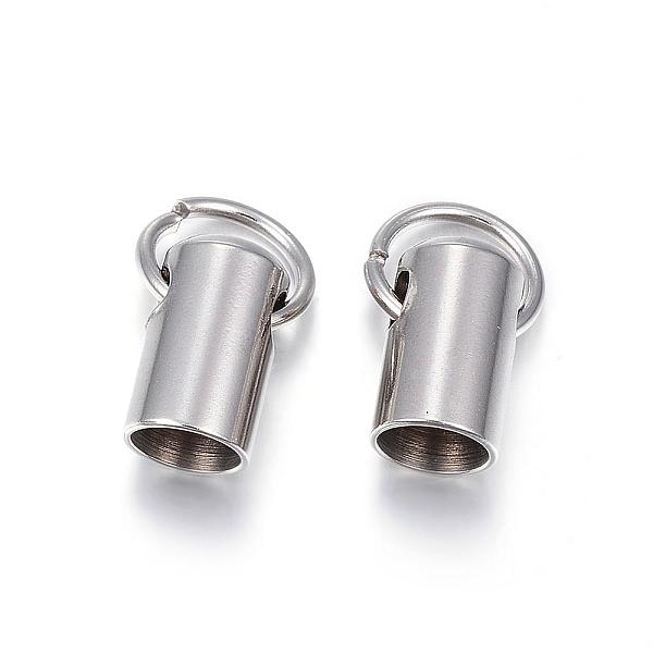 PandaHall 201 Stainless Steel Cord Ends, End Caps, Column, Stainless Steel Color, 12x7mm, Hole: 3mm, about 6mm inner diameter 201 Stainless...
PandaHall 201 Stainless Steel Cord Ends, End Caps, Column, Stainless Steel Color, 12x7mm, Hole: 3mm, about 6mm inner diameter 201 Stainless...