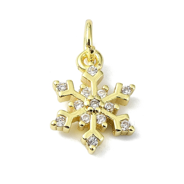 PandaHall Brass Micro Pave Clear Cubic Zirconia Charms, with Jump Ring, Snowflake Charm, Real 18K Gold Plated, 13x9.5x2.5mm, Hole: 3mm...
PandaHall Brass Micro Pave Clear Cubic Zirconia Charms, with Jump Ring, Snowflake Charm, Real 18K Gold Plated, 13x9.5x2.5mm, Hole: 3mm...