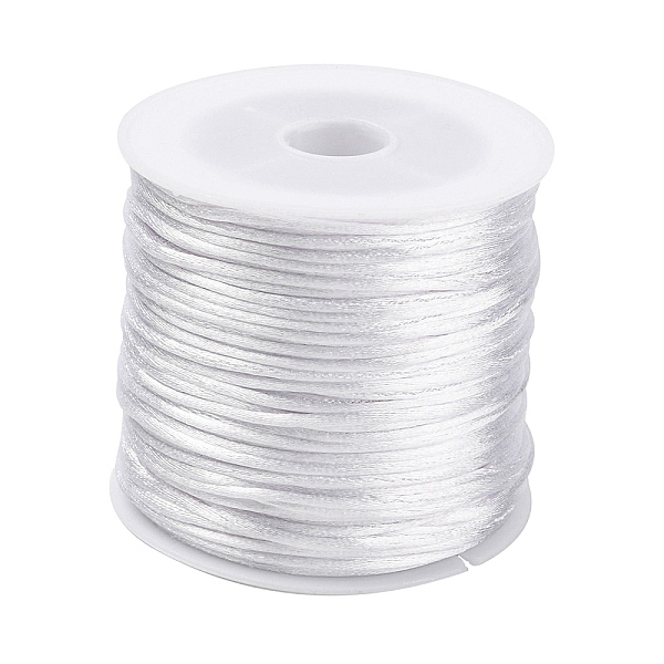 PandaHall 30M Nylon Rattail Satin Cord, Beading String, for Chinese Knotting, Jewelry Making, WhiteSmoke, 1mm, about 32.81 Yards(30m)/Roll..., White
PandaHall 30M Nylon Rattail Satin Cord, Beading String, for Chinese Knotting, Jewelry Making, WhiteSmoke, 1mm, about 32.81 Yards(30m)/Roll..., White