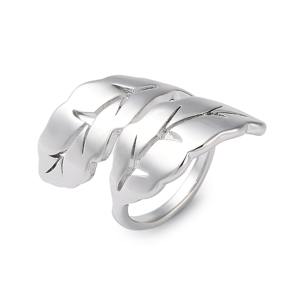 PandaHall Rack Plating Brass Open Rings, Leaf Cuff Finger Ring for Women, Long-Lasting Plated, Lead Free & Cadmium Free, Platinum, US Size 7...
PandaHall Rack Plating Brass Open Rings, Leaf Cuff Finger Ring for Women, Long-Lasting Plated, Lead Free & Cadmium Free, Platinum, US Size 7...