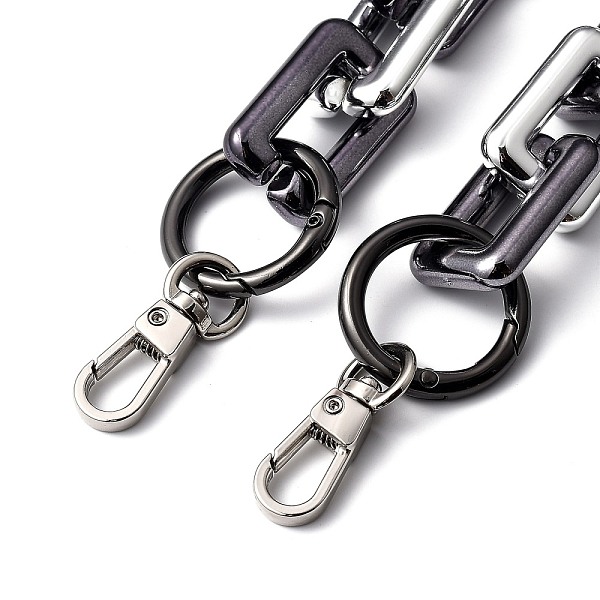 PandaHall Bag Handles, with CCB Plastic Linking Rings, Zinc Alloy Spring Gate Rings and Alloy Swivel Clasps, for Bag Straps Replacement...
PandaHall Bag Handles, with CCB Plastic Linking Rings, Zinc Alloy Spring Gate Rings and Alloy Swivel Clasps, for Bag Straps Replacement...
