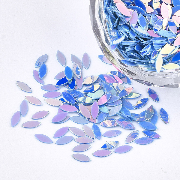 PandaHall Shining Nail Art Glitter, Manicure Sequins, DIY Sparkly Paillette Tips Nail, Horse Eye, Dodger Blue, 4~5x2x0.3mm Plastic Horse Eye...
PandaHall Shining Nail Art Glitter, Manicure Sequins, DIY Sparkly Paillette Tips Nail, Horse Eye, Dodger Blue, 4~5x2x0.3mm Plastic Horse Eye...