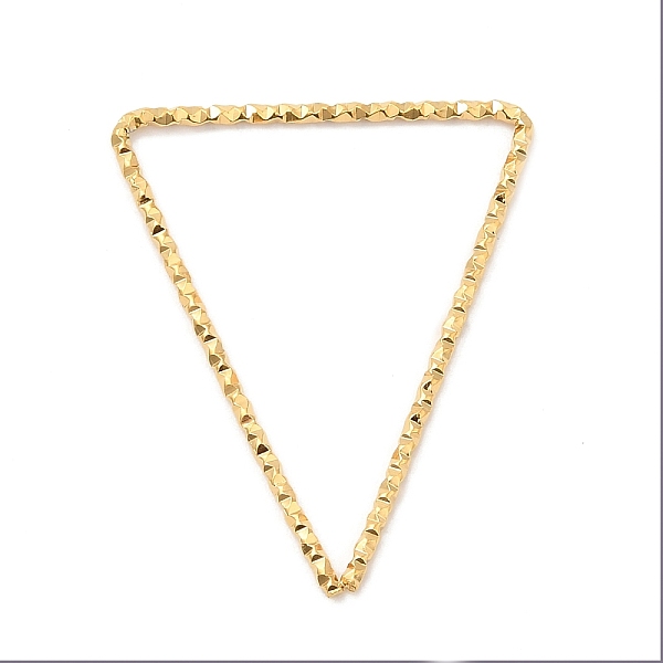 PandaHall 304 Stainless Steel Linking Rings, Textured, Triangle, Real 18K Gold Plated, 30x25x1mm, Inner Diameter: 27x22mm 304 Stainless...
PandaHall 304 Stainless Steel Linking Rings, Textured, Triangle, Real 18K Gold Plated, 30x25x1mm, Inner Diameter: 27x22mm 304 Stainless...