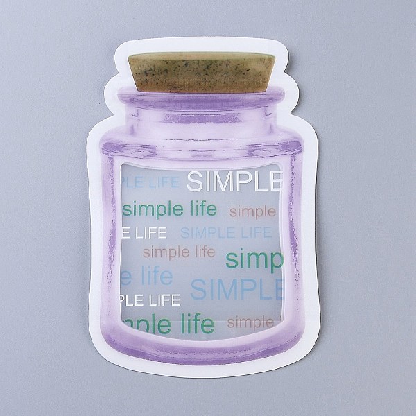 PandaHall Reusable Bottle Shape Zipper Sealed Bags, Fresh Airtight Seal Food Storage Bags, for Nuts Candy Cookies, Lilac, 15x10.2cm Plastic..., Purple
PandaHall Reusable Bottle Shape Zipper Sealed Bags, Fresh Airtight Seal Food Storage Bags, for Nuts Candy Cookies, Lilac, 15x10.2cm Plastic..., Purple