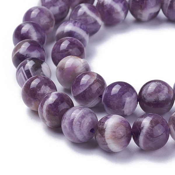 PandaHall Natural Chevron Amethyst Beads Strands, Round, 10mm, Hole: 1mm, about 38pcs/strand, 14.9 inch(38cm) Amethyst Round
PandaHall Natural Chevron Amethyst Beads Strands, Round, 10mm, Hole: 1mm, about 38pcs/strand, 14.9 inch(38cm) Amethyst Round