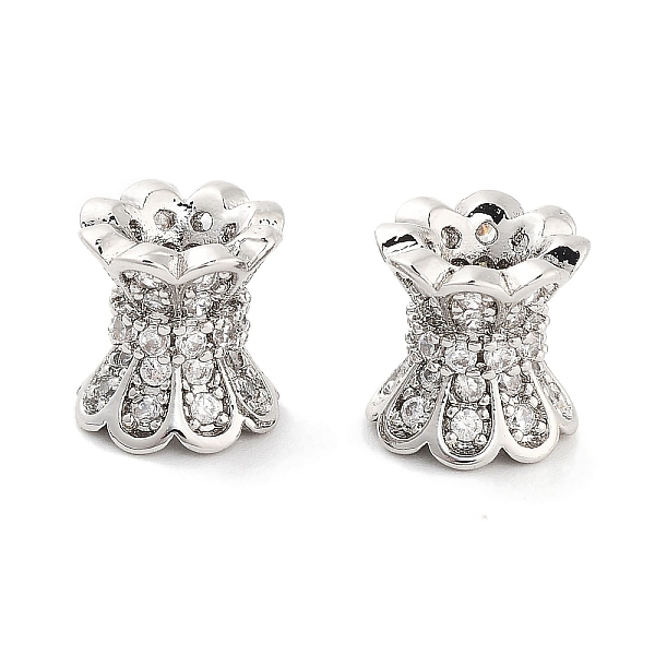PandaHall Brass Micro Pave Clear Cubic Zirconia Beads, Column, Platinum, Wavy edge, Clear, 8.2x8mm, Hole: 1.8mm Brass+Cubic Zirconia Column...
PandaHall Brass Micro Pave Clear Cubic Zirconia Beads, Column, Platinum, Wavy edge, Clear, 8.2x8mm, Hole: 1.8mm Brass+Cubic Zirconia Column...
