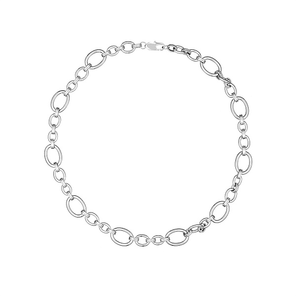PandaHall Stylish Unisex Stainless Steel Irregular Buckle Bracelet/Necklace, Stainless Steel Color Stainless Steel
PandaHall Stylish Unisex Stainless Steel Irregular Buckle Bracelet/Necklace, Stainless Steel Color Stainless Steel