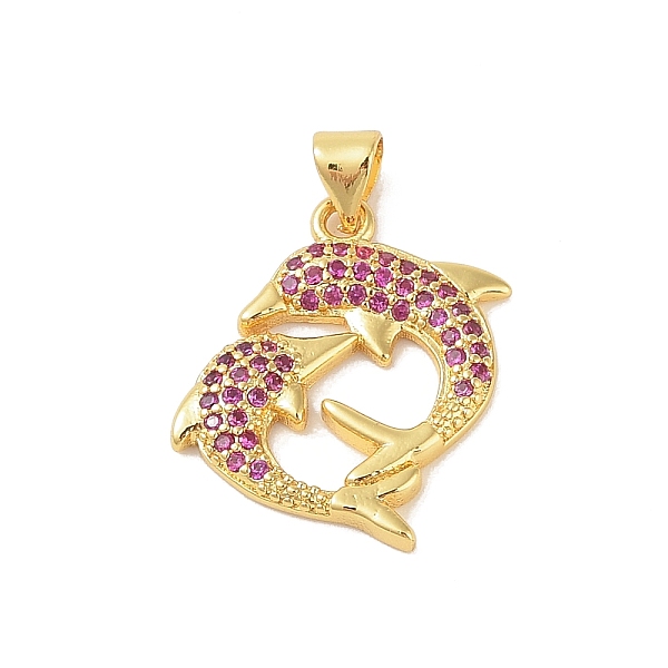 PandaHall Brass Micro Pave Cubic Zirconia Pendants, Real 18K Gold Plated, Dolphin, Hot Pink, 23x18x2.5mm, Hole: 4x3.5mm Brass+Cubic Zirconia...
PandaHall Brass Micro Pave Cubic Zirconia Pendants, Real 18K Gold Plated, Dolphin, Hot Pink, 23x18x2.5mm, Hole: 4x3.5mm Brass+Cubic Zirconia...