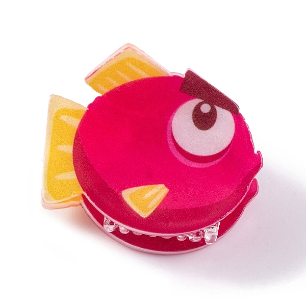 PandaHall Cute Mini Tropical Fish Acrylic Claw Hair Clips, Sea Animal Hair Accessories for Girls, Deep Pink, 24x27.5x23mm Acrylic Fish
PandaHall Cute Mini Tropical Fish Acrylic Claw Hair Clips, Sea Animal Hair Accessories for Girls, Deep Pink, 24x27.5x23mm Acrylic Fish