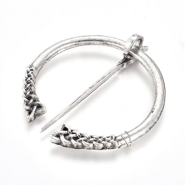 PandaHall Vintage Brooches Pins, Scarf Shawl Buckle Clasp Pin Brooch, Decorative Costume Accessories, Antique Silver, 59x58x3.8mm Alloy
PandaHall Vintage Brooches Pins, Scarf Shawl Buckle Clasp Pin Brooch, Decorative Costume Accessories, Antique Silver, 59x58x3.8mm Alloy