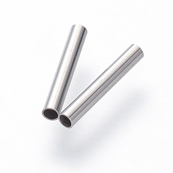 PandaHall 304 Stainless Steel Tube Beads, Stainless Steel Color, 10x1.5mm, Hole: 1mm 304 Stainless Steel Tube
PandaHall 304 Stainless Steel Tube Beads, Stainless Steel Color, 10x1.5mm, Hole: 1mm 304 Stainless Steel Tube