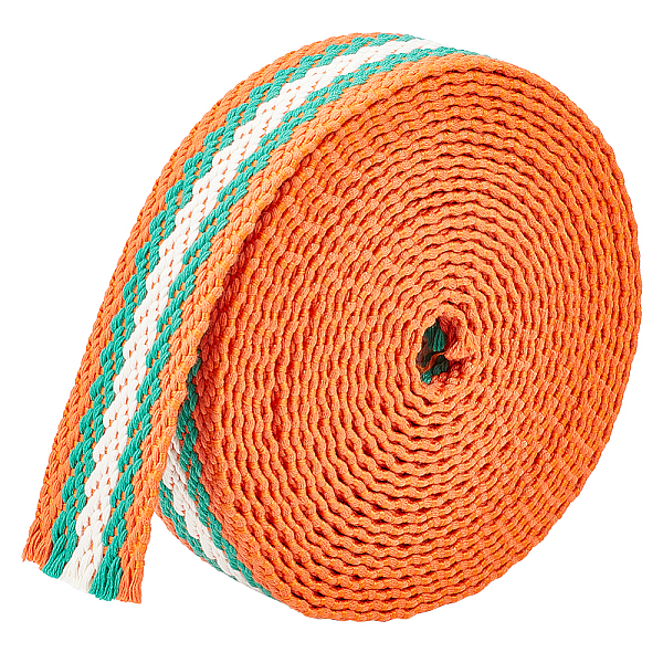 PandaHall 5 Yards Polycotton Striped Ribbon, for Garment Accessories, Orange, 37.5~38mm Polycotton Stripe Orange
PandaHall 5 Yards Polycotton Striped Ribbon, for Garment Accessories, Orange, 37.5~38mm Polycotton Stripe Orange