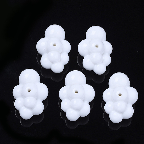 PandaHall Opaque Acrylic Beads, 3D Cloud Shapes, White, 33x23x17mm, Hole: 2mm Acrylic Others White
PandaHall Opaque Acrylic Beads, 3D Cloud Shapes, White, 33x23x17mm, Hole: 2mm Acrylic Others White
