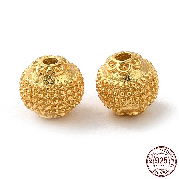 PandaHall 925 Sterling Silver Beads, Lantern, Matte Gold Color, 5mm, Hole: 1mm Sterling Silver Lantern
PandaHall 925 Sterling Silver Beads, Lantern, Matte Gold Color, 5mm, Hole: 1mm Sterling Silver Lantern