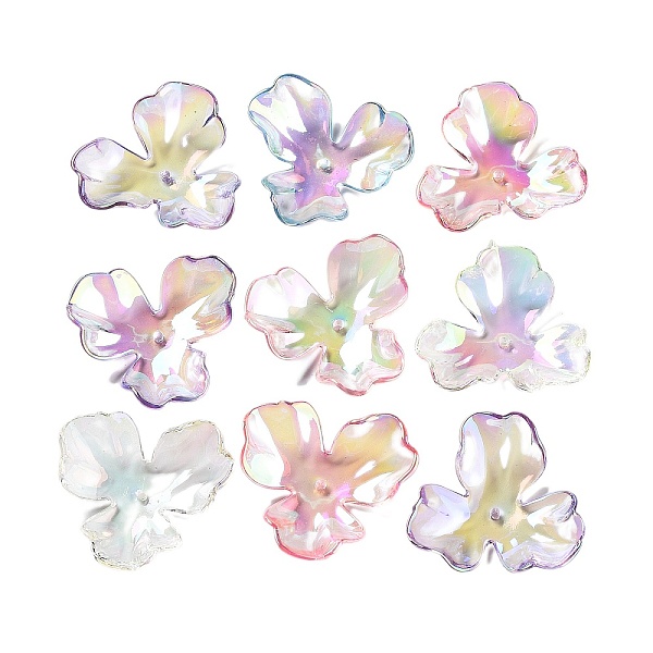 PandaHall UV Plating Transparent Acrylic Bead Caps, Iridescent, Flower, Mixed Color, 38x35x12mm, Hole: 2mm Acrylic Multicolor
PandaHall UV Plating Transparent Acrylic Bead Caps, Iridescent, Flower, Mixed Color, 38x35x12mm, Hole: 2mm Acrylic Multicolor