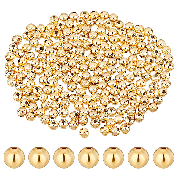 PandaHall Brass Spacer Beads, Long-Lasting Plated, Round, Real 24K Gold Plated, 5mm, Hole: 1.4mm, 200pcs Brass Round
PandaHall Brass Spacer Beads, Long-Lasting Plated, Round, Real 24K Gold Plated, 5mm, Hole: 1.4mm, 200pcs Brass Round