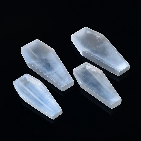 PandaHall Halloween Coffin Natural Selenite Figurines, Reiki Energy Stone Display Decorations, for Home Feng Shui Ornament, WhiteSmoke..., White
PandaHall Halloween Coffin Natural Selenite Figurines, Reiki Energy Stone Display Decorations, for Home Feng Shui Ornament, WhiteSmoke..., White