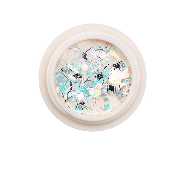 PandaHall Laser Shiny Nail Art Decoration Accessories, with Glitter Powder and Sequins, DIY Sparkly Paillette Tips Nail, Pale Turquoise...
PandaHall Laser Shiny Nail Art Decoration Accessories, with Glitter Powder and Sequins, DIY Sparkly Paillette Tips Nail, Pale Turquoise...