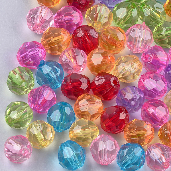 PandaHall Transparent Acrylic Beads, Faceted, Round, Mixed Color, 8x8mm, Hole: 1.5mm, about 1800pcs/500g Acrylic Round Multicolor
PandaHall Transparent Acrylic Beads, Faceted, Round, Mixed Color, 8x8mm, Hole: 1.5mm, about 1800pcs/500g Acrylic Round Multicolor