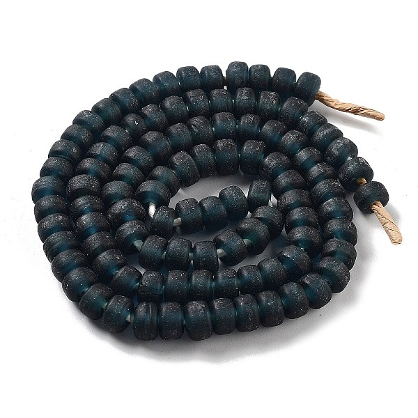 PandaHall Handmade Nepalese Lampwork Beads, Frosted, Column, Prussian Blue, 10x6.5~7mm, Hole: 2.8mm, about 94pcs/strand, 25.39''(64.5cm)...
PandaHall Handmade Nepalese Lampwork Beads, Frosted, Column, Prussian Blue, 10x6.5~7mm, Hole: 2.8mm, about 94pcs/strand, 25.39''(64.5cm)...