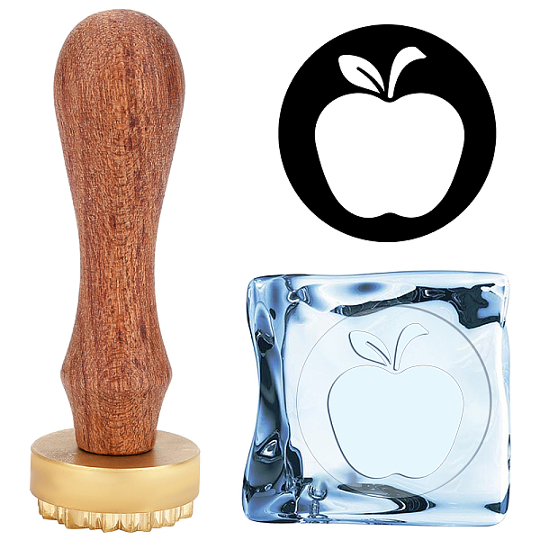 PandaHall OLYCRAFT Apple Pattern Ice Stamp 1.2" Wooden Ice Branding Stamp Seal Stamp with Removable Brass Head and Wood Handle for Ink Wax...
PandaHall OLYCRAFT Apple Pattern Ice Stamp 1.2" Wooden Ice Branding Stamp Seal Stamp with Removable Brass Head and Wood Handle for Ink Wax...