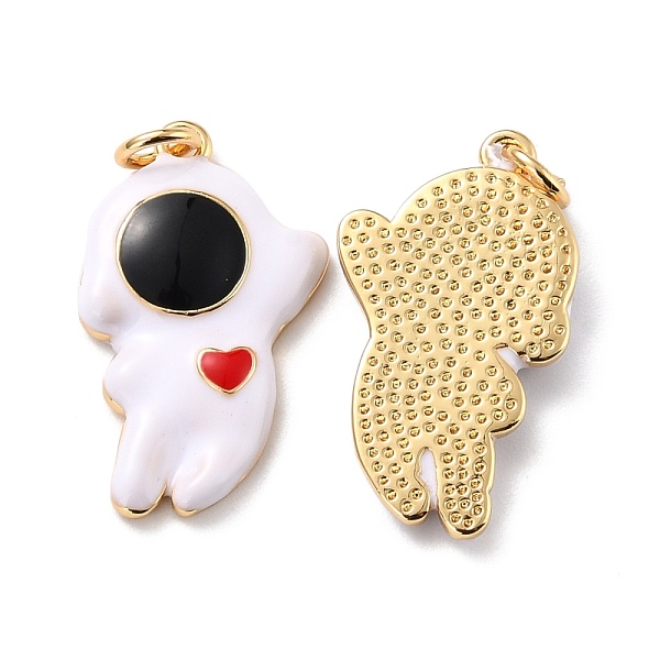 PandaHall Eco-friendly Brass Enamel Pendants, Long-Lasting Plated, Real 18K Gold Plated, Cadmium Free & Lead Free, Astronaut, White...
PandaHall Eco-friendly Brass Enamel Pendants, Long-Lasting Plated, Real 18K Gold Plated, Cadmium Free & Lead Free, Astronaut, White...