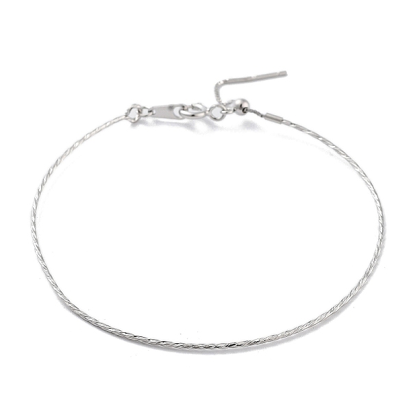 PandaHall Rhodium Plated 925 Sterling Silver Twist Round Bangles, with S925 Stamp, Real Platinum Plated, Inner Diameter: 2-1/8 inch(5.5cm)...
PandaHall Rhodium Plated 925 Sterling Silver Twist Round Bangles, with S925 Stamp, Real Platinum Plated, Inner Diameter: 2-1/8 inch(5.5cm)...