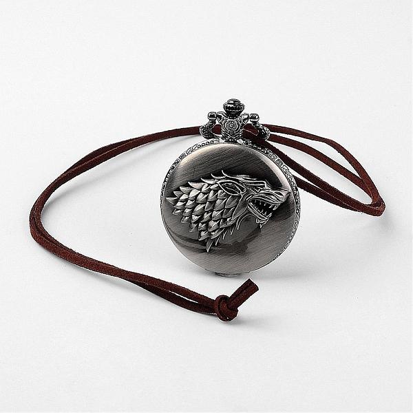 PandaHall Alloy Quartz Pocket Watches, with Wool Cord, Antique Silver, 31.1 inch Alloy
PandaHall Alloy Quartz Pocket Watches, with Wool Cord, Antique Silver, 31.1 inch Alloy
