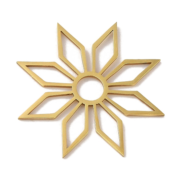 PandaHall Vacuum Plating 201 Stainless Steel Filigree Joiners, Laser Cut, Flower Links, Real 18K Gold Plated, 29.5x29x1mm, Hole: 8.5x7.5mm...
PandaHall Vacuum Plating 201 Stainless Steel Filigree Joiners, Laser Cut, Flower Links, Real 18K Gold Plated, 29.5x29x1mm, Hole: 8.5x7.5mm...