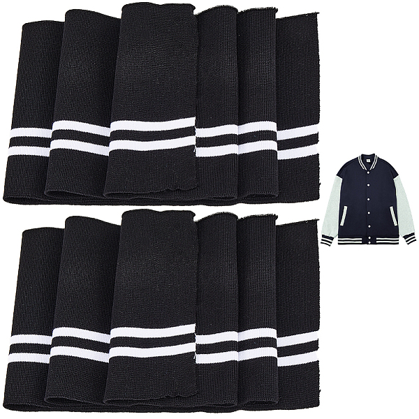 PandaHall Polyester Elastic Ribbing Fabric for Cuffs, Waistbands Neckline Collar Trim, Black, 950x140x1.5mm Polyester Black
PandaHall Polyester Elastic Ribbing Fabric for Cuffs, Waistbands Neckline Collar Trim, Black, 950x140x1.5mm Polyester Black