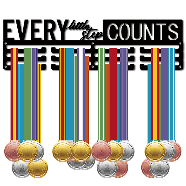 PandaHall CREATCABIN Every Little Step Counts Medal Holder Sport Start Awards Display Stand Black Stainless Steel Rack Wall Mount Decor...
PandaHall CREATCABIN Every Little Step Counts Medal Holder Sport Start Awards Display Stand Black Stainless Steel Rack Wall Mount Decor...
