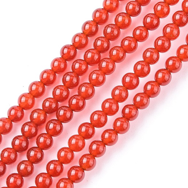 PandaHall Natural Carnelian Beads Strands, Grade A, Dyed, Round, 4mm, Hole: 1mm, 45pcs/strand, 8 inch Carnelian Round
PandaHall Natural Carnelian Beads Strands, Grade A, Dyed, Round, 4mm, Hole: 1mm, 45pcs/strand, 8 inch Carnelian Round