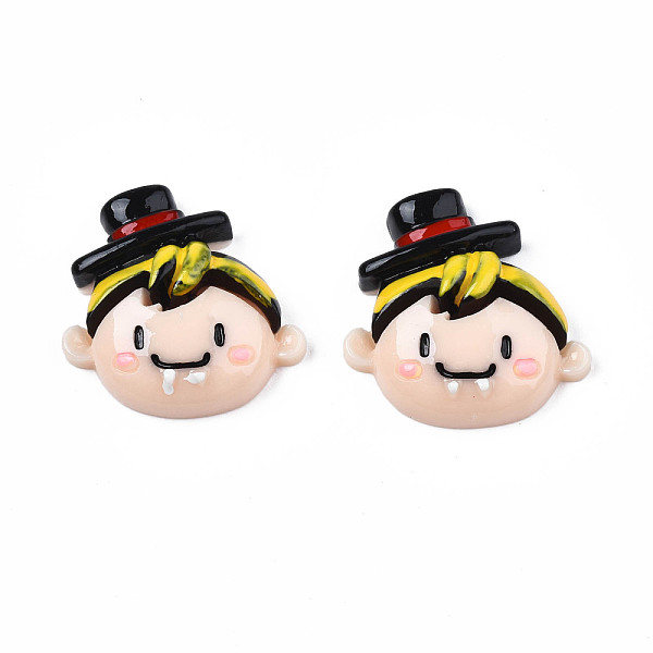 PandaHall Opaque Resin Cabochons, Halloween Style, Boy, Yellow, 25x24x8mm Resin Human Yellow
PandaHall Opaque Resin Cabochons, Halloween Style, Boy, Yellow, 25x24x8mm Resin Human Yellow