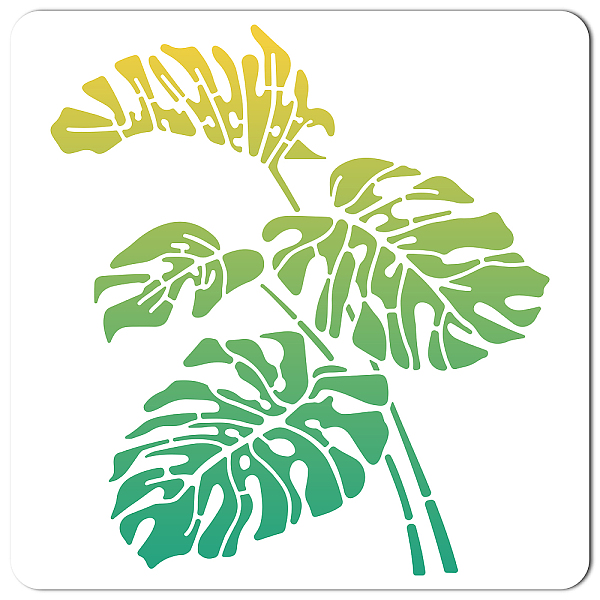 PandaHall PET Plastic Drawing Painting Stencils Templates, Square, Creamy White, Leaf Pattern, 30x30cm Plastic Leaf
PandaHall PET Plastic Drawing Painting Stencils Templates, Square, Creamy White, Leaf Pattern, 30x30cm Plastic Leaf