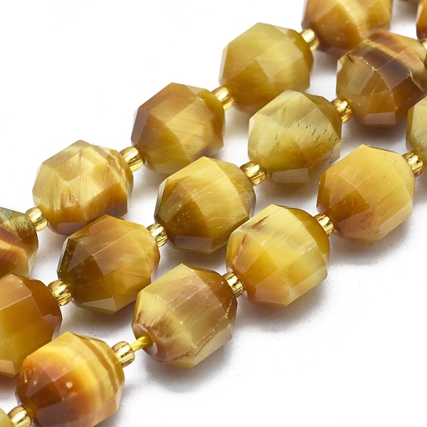 PandaHall Natural Tiger Eye Beads Strands, Faceted, Round, Gold, 11~12mm, Hole: 1.3mm, about 29pcs/Strand, 14.9 inch~15.7 inch(38~40cm)...
PandaHall Natural Tiger Eye Beads Strands, Faceted, Round, Gold, 11~12mm, Hole: 1.3mm, about 29pcs/Strand, 14.9 inch~15.7 inch(38~40cm)...
