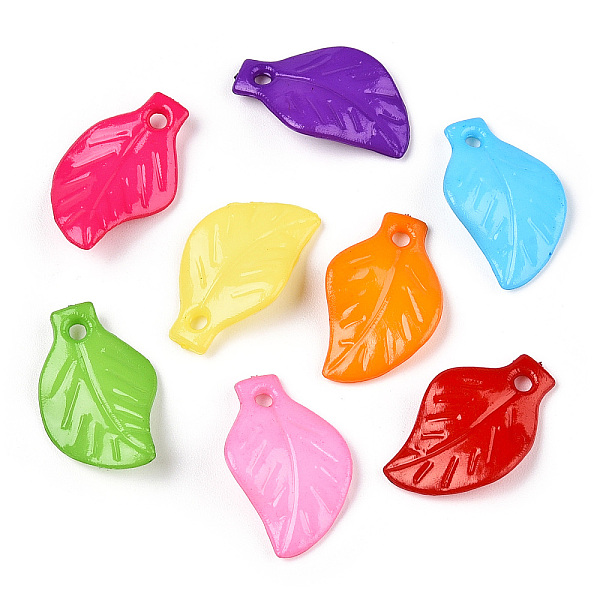 PandaHall Opaque Acrylic Pendants, Leaf, Mixed Color, 19.5x12.5x3mm, Hole: 1.6mm, about 1735pcs/500g Acrylic Leaf Multicolor
PandaHall Opaque Acrylic Pendants, Leaf, Mixed Color, 19.5x12.5x3mm, Hole: 1.6mm, about 1735pcs/500g Acrylic Leaf Multicolor