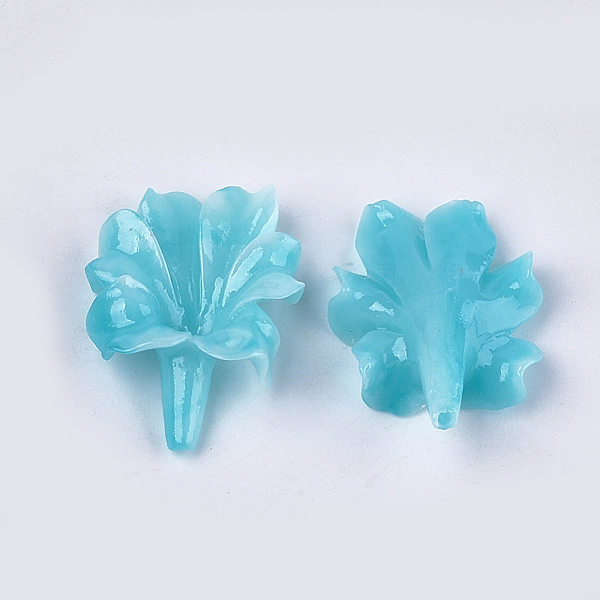 PandaHall Synthetic Coral Beads, Dyed, Flower, Sky Blue, 31~32x23~24x9mm, Hole: 1mm Synthetic Coral Flower Blue
PandaHall Synthetic Coral Beads, Dyed, Flower, Sky Blue, 31~32x23~24x9mm, Hole: 1mm Synthetic Coral Flower Blue