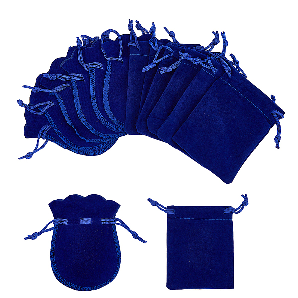 PandaHall HOBBIESAY 60Pcs 2 Style Velvet Bags, Drawstring Jewelry Pouches, Rectangle & Gourd Shape, Dark Blue, 9~9.5x7~7.5cm, 30pcs/style...
PandaHall HOBBIESAY 60Pcs 2 Style Velvet Bags, Drawstring Jewelry Pouches, Rectangle & Gourd Shape, Dark Blue, 9~9.5x7~7.5cm, 30pcs/style...