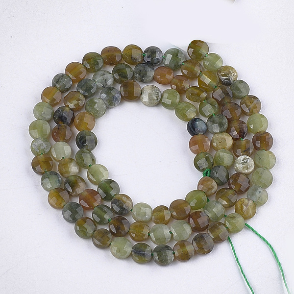 PandaHall Natural Rhyolite Jasper Beads Strands, Faceted, Flat Round, 4~4.5x2.5~3mm, Hole: 0.8mm, about 88~89pcs/strand, 14.9 inch~15.1 inch...
PandaHall Natural Rhyolite Jasper Beads Strands, Faceted, Flat Round, 4~4.5x2.5~3mm, Hole: 0.8mm, about 88~89pcs/strand, 14.9 inch~15.1 inch...