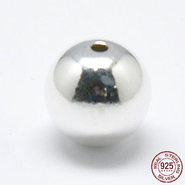 PandaHall 925 Sterling Silver Beads, Seamless Round, Silver, 4mm, Hole: 1~1.3mm, about 208pcs/20g Sterling Silver Round
PandaHall 925 Sterling Silver Beads, Seamless Round, Silver, 4mm, Hole: 1~1.3mm, about 208pcs/20g Sterling Silver Round