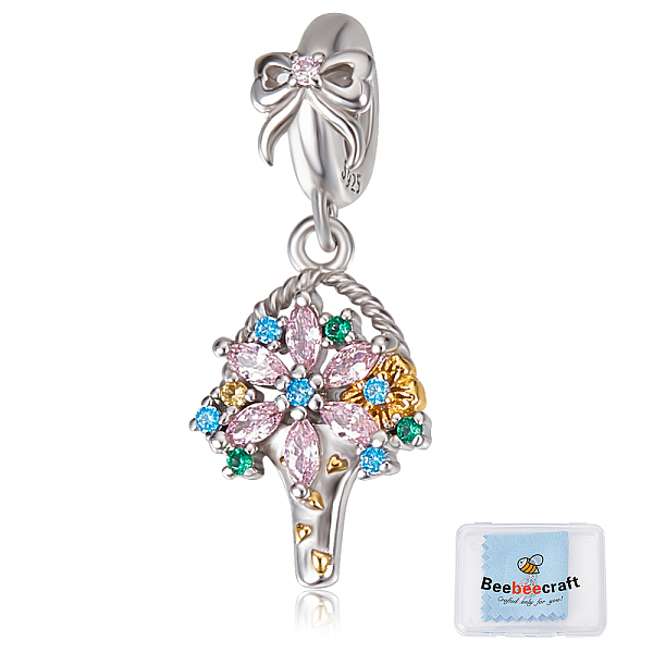 PandaHall Beebeecraft European Dangle Charms 925 Sterling Silver Cubic Zirconia with Enamel Flower Tree Mom Heart Love Beads Charms for...
PandaHall Beebeecraft European Dangle Charms 925 Sterling Silver Cubic Zirconia with Enamel Flower Tree Mom Heart Love Beads Charms for...